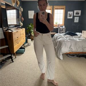 Madewell barrel leg Jean